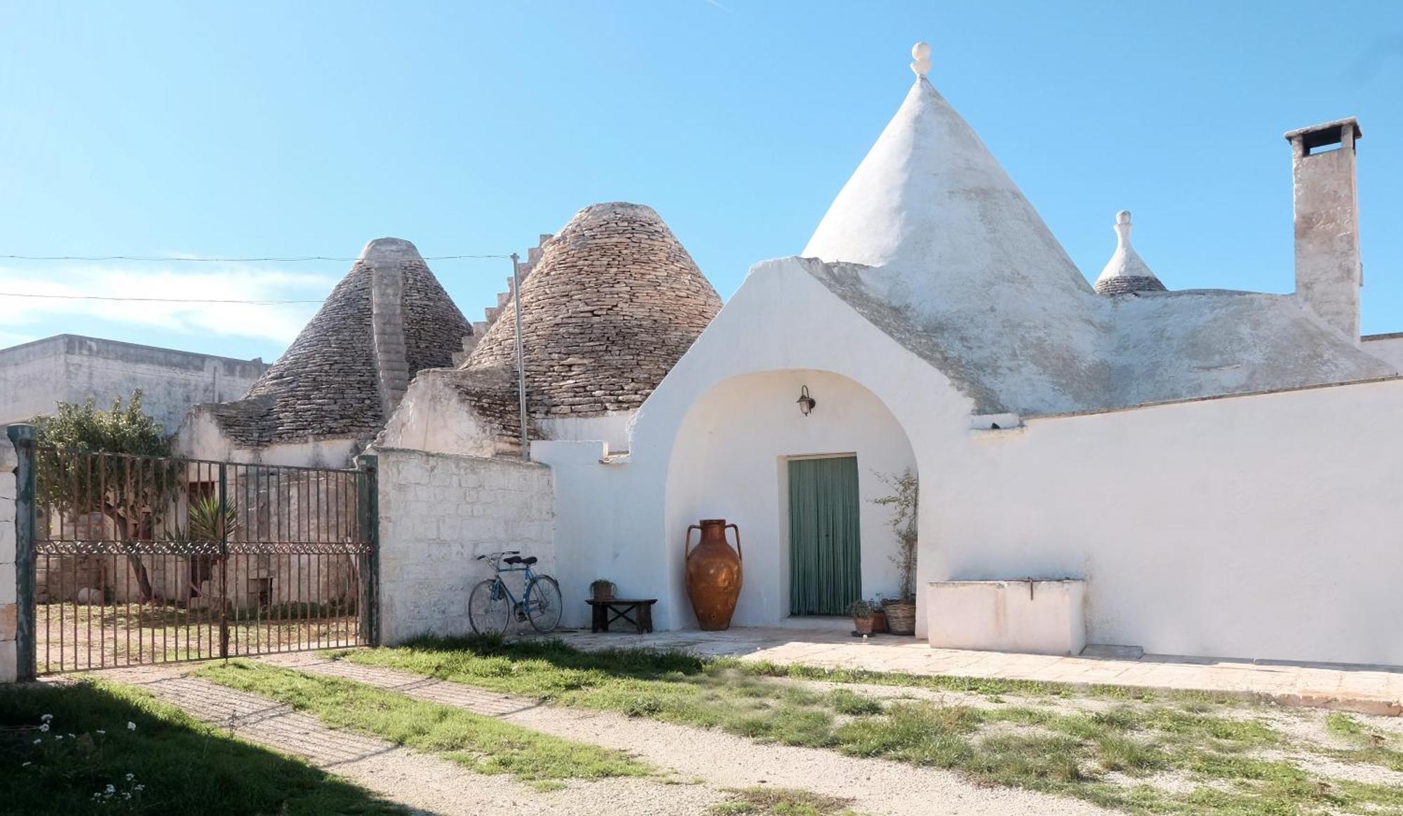 Il Trullo Bianco A Masseria Santalachicca Masseria Orimini Dış mekan fotoğraf